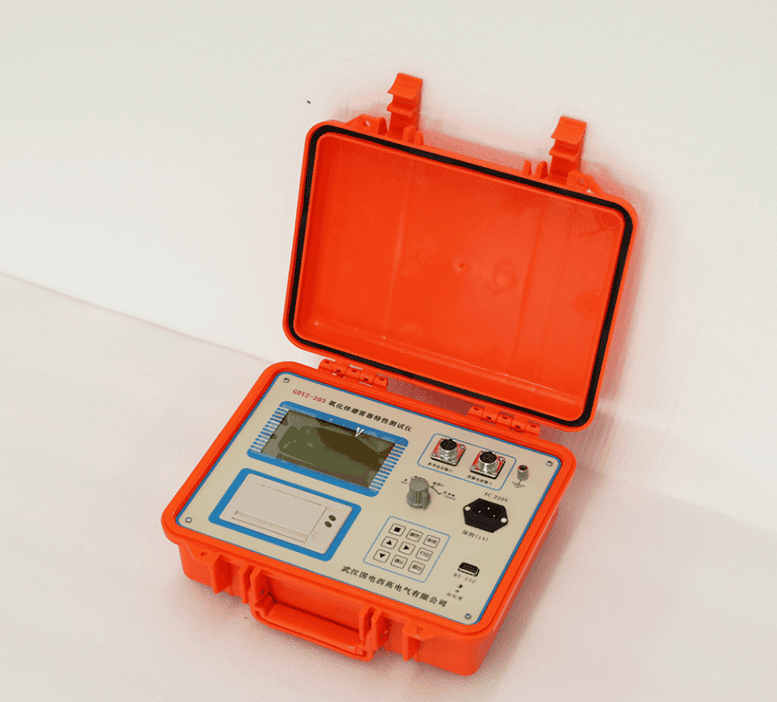 氧化鋅避雷器測試儀實(shí)物圖